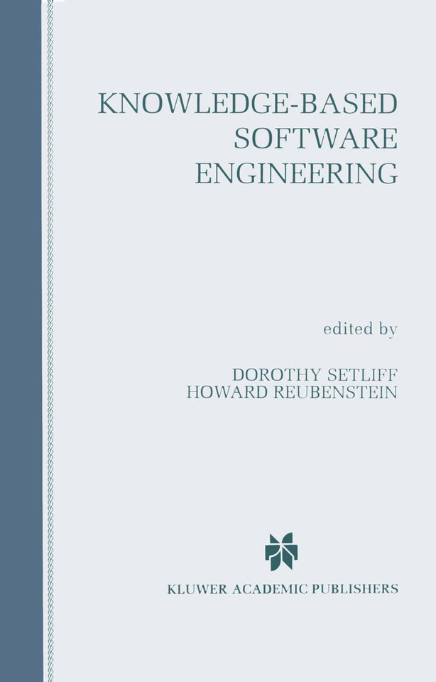 Knowledge-Based Software Engineering book cover by 
