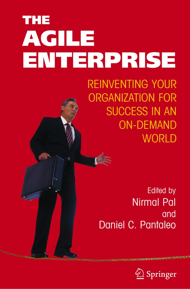 The Agile Enterprise: Reinventing your Organization for Success in an On-Demand World book cover by 