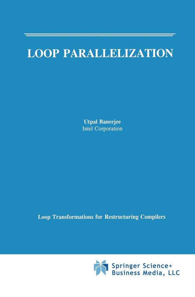 Loop Parallelization book cover by Utpal Banerjee
