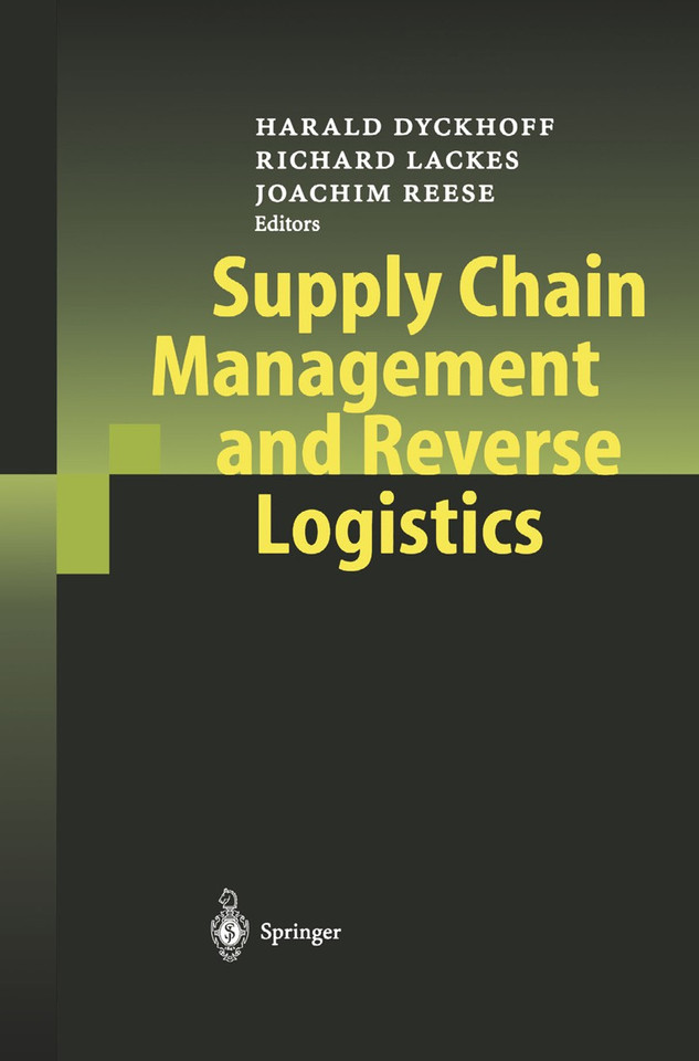 Supply Chain Management and Reverse Logistics book cover by 