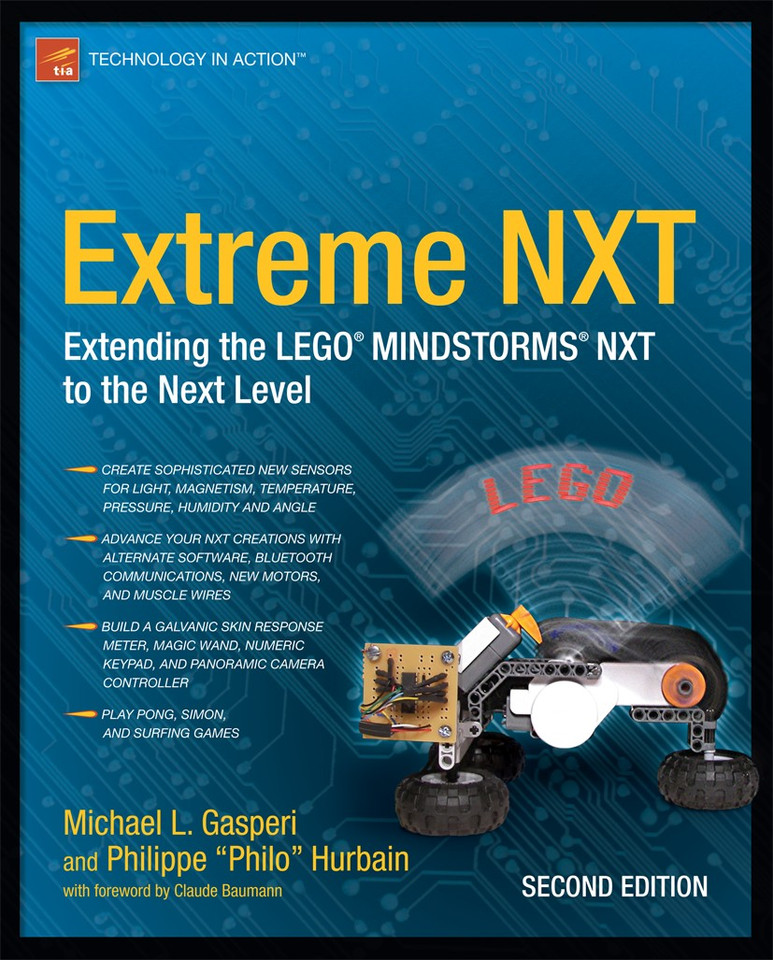 Extreme NXT: Extending the LEGO MINDSTORMS NXT to the Next Level, Second Edition book cover by Michael Gasperi, Philippe Hurbain
