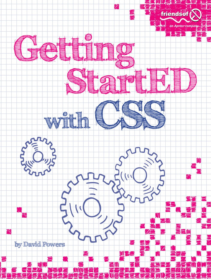 Getting StartED with CSS book cover by David Powers