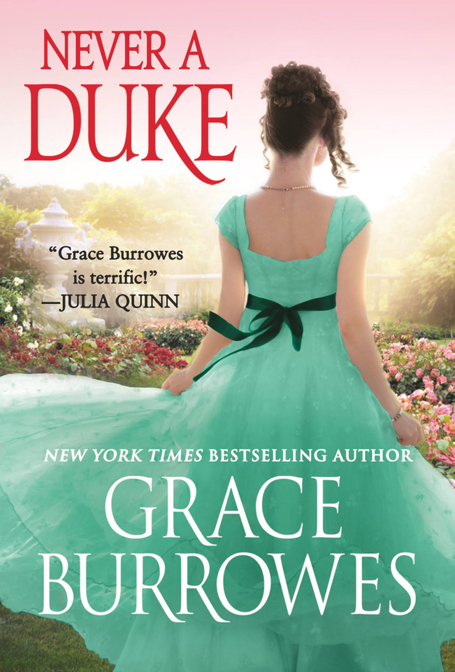Never a Duke (Rogues to Riches) book cover by Grace Burrowes