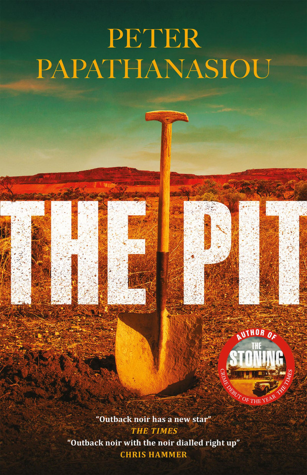 The Pit: By the author of THE STONING, "The crime debut of the year" book cover by Peter Papathanasiou