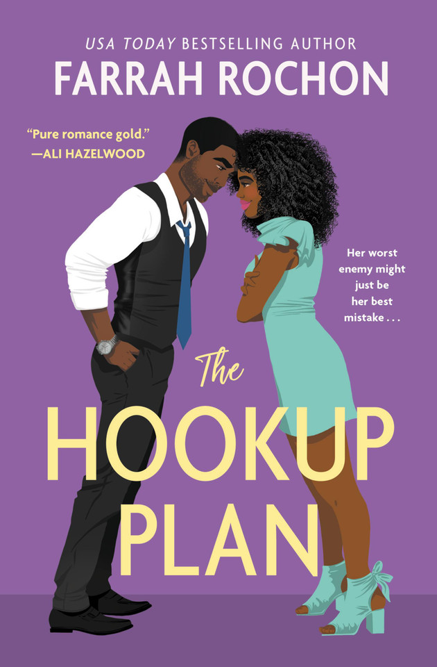 The Hookup Plan (The Boyfriend Project #3) book cover by Farrah Rochon