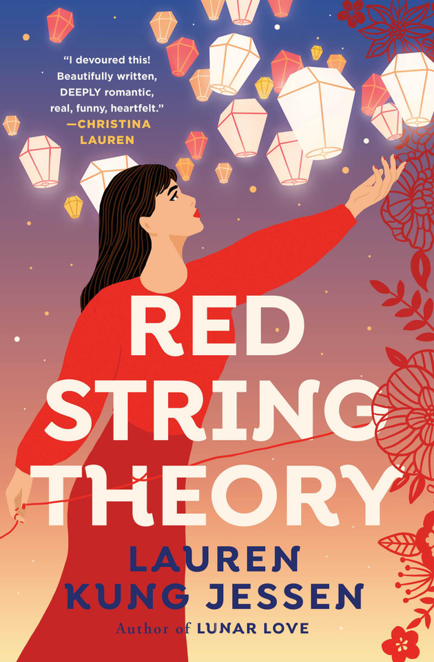 Red String Theory book cover by Lauren Kung Jessen