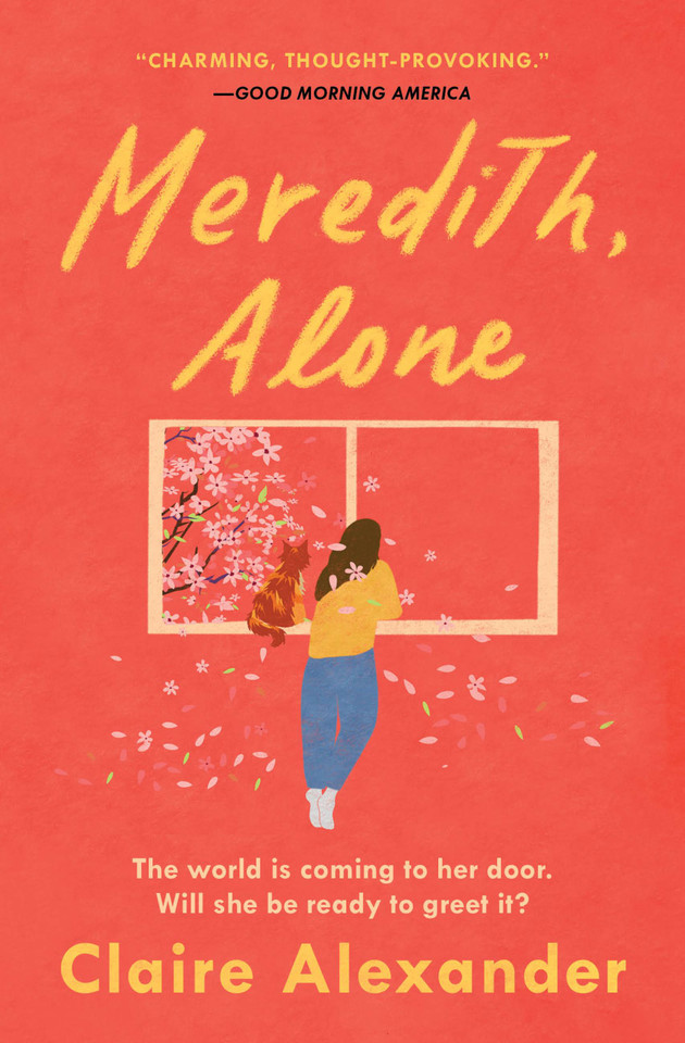 Meredith, Alone book cover by Claire Alexander