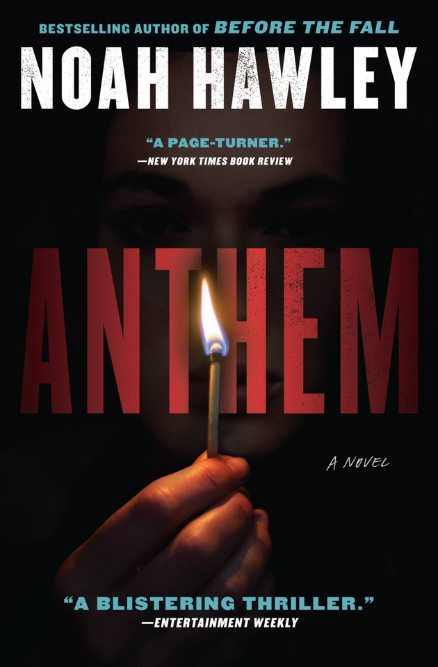 Anthem book cover by Noah Hawley