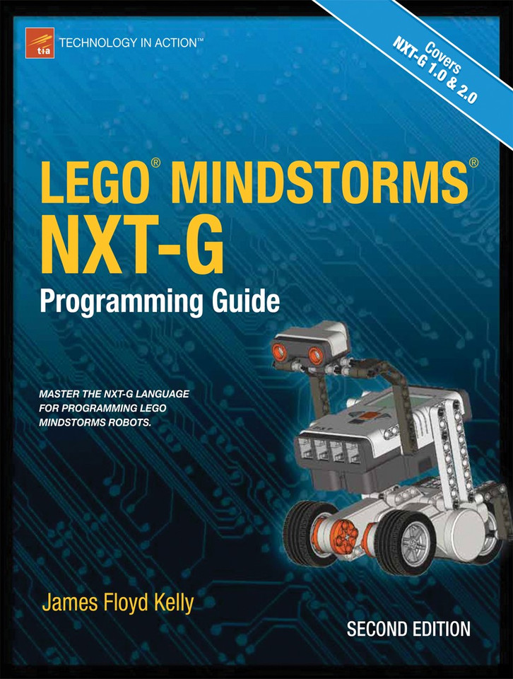 LEGO MINDSTORMS NXT-G Programming Guide book cover by James Floyd Kelly