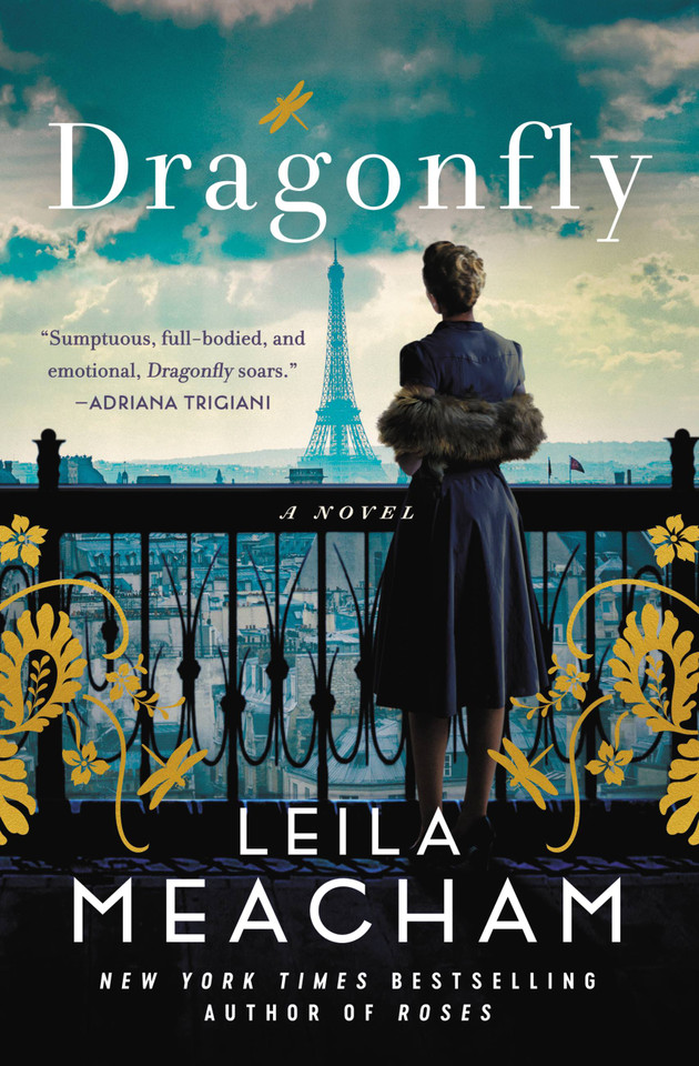 Dragonfly book cover by Leila Meacham