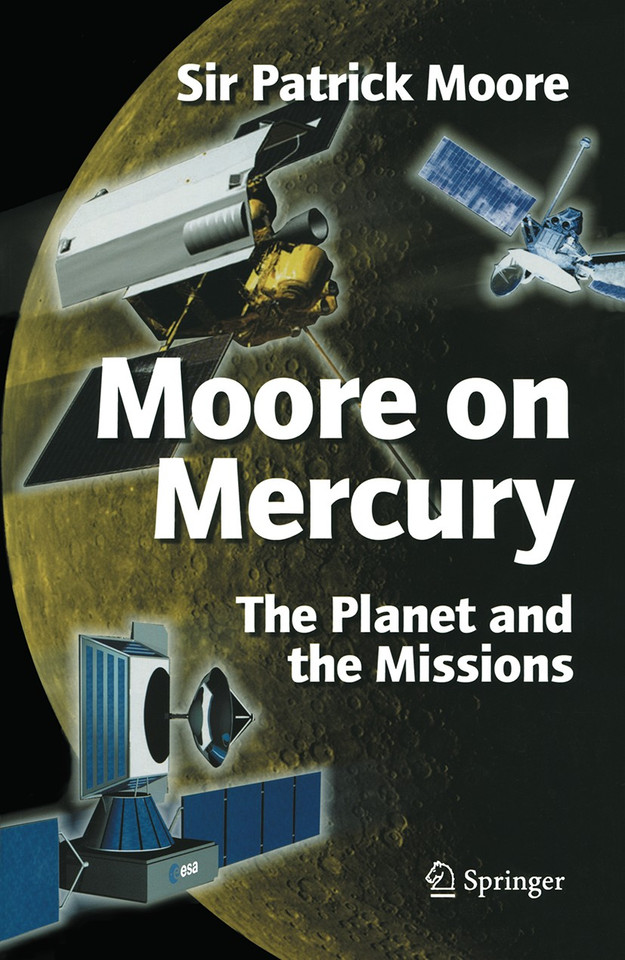 Moore on Mercury: The Planet and the Missions book cover by Patrick Moore
