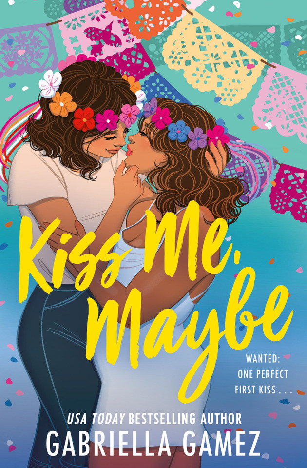 Kiss Me, Maybe book cover by Gabriella Gamez