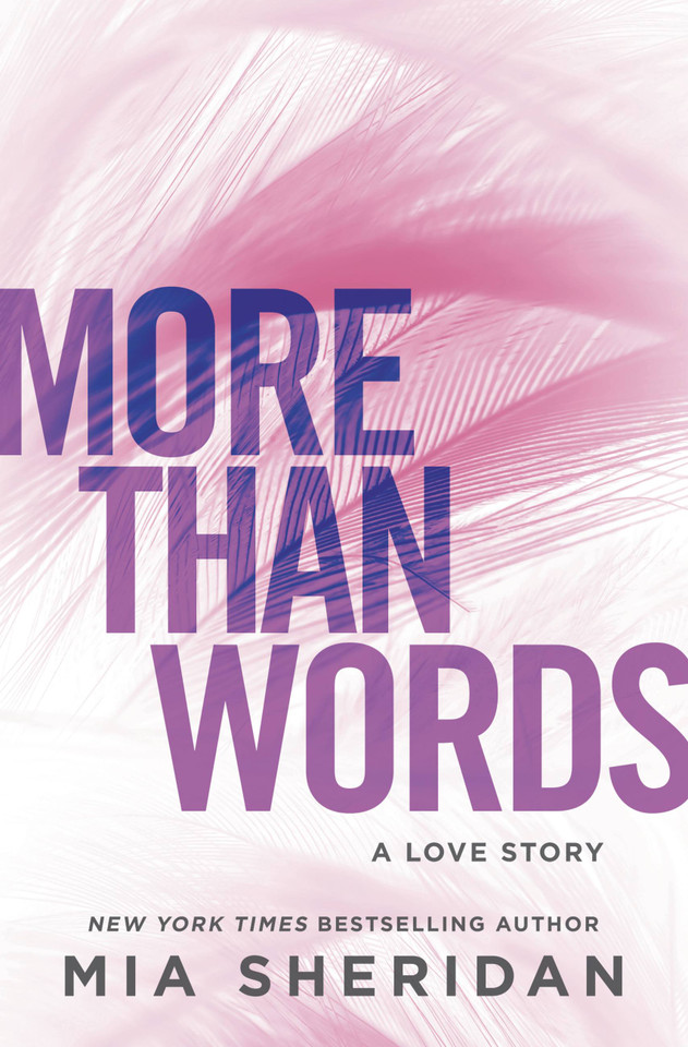 More Than Words: A Love Story book cover by Mia Sheridan
