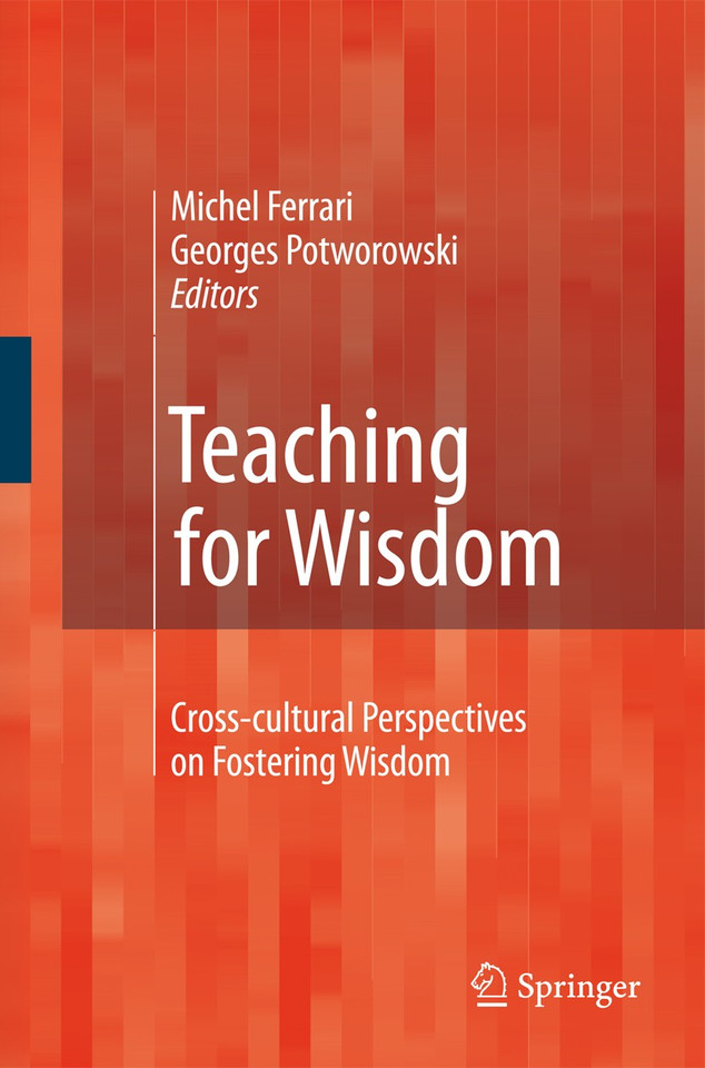 Teaching for Wisdom: Cross-cultural Perspectives on Fostering Wisdom book cover by 