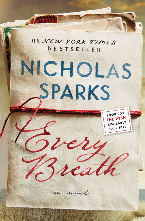 Every Breath book cover by Nicholas Sparks