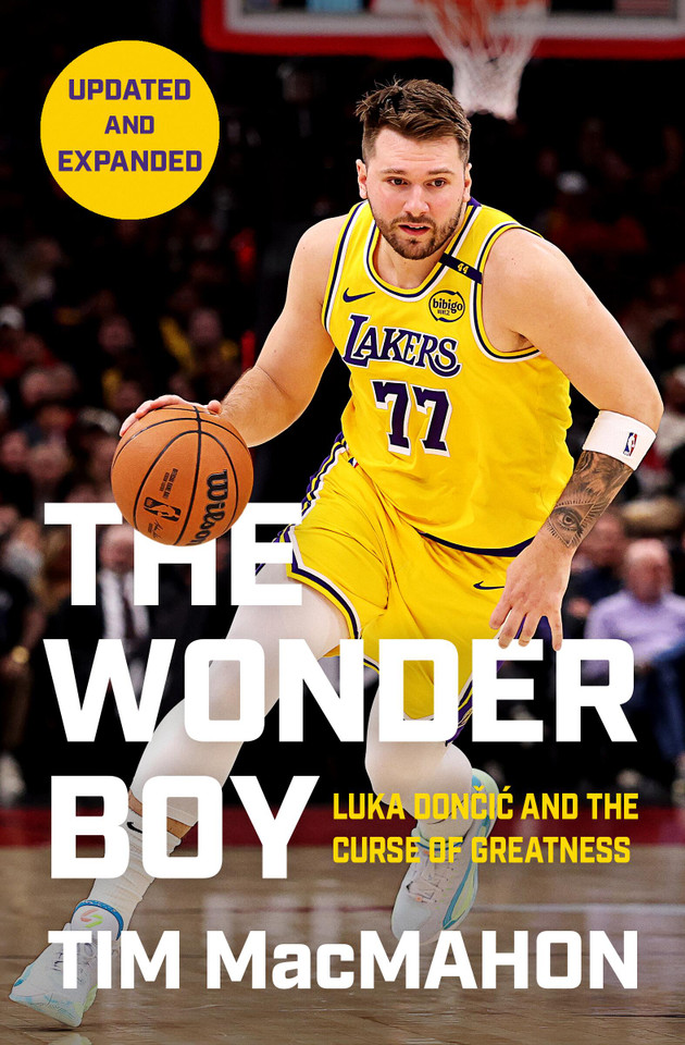 The Wonder Boy: Luka Doncic and the Curse of Greatness book cover by Tim MacMahon