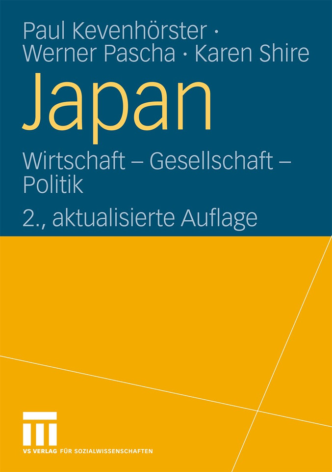 Japan: Wirtschaft - Gesellschaft - Politik book cover by Paul Kevenhörster, Werner Pascha, Karen Shire