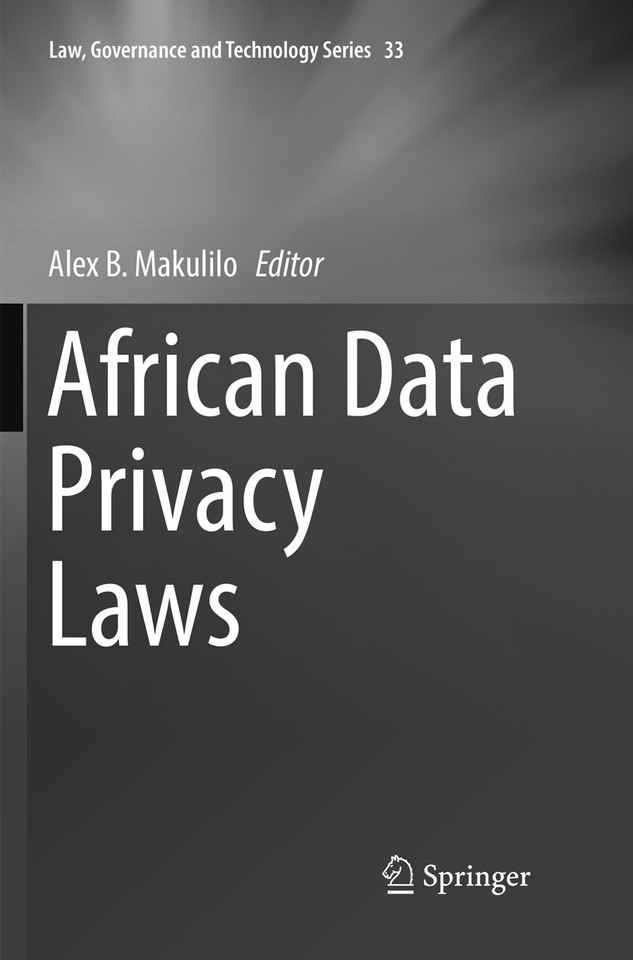 African Data Privacy Laws (Law, Governance and Technology Series #33) book cover by 