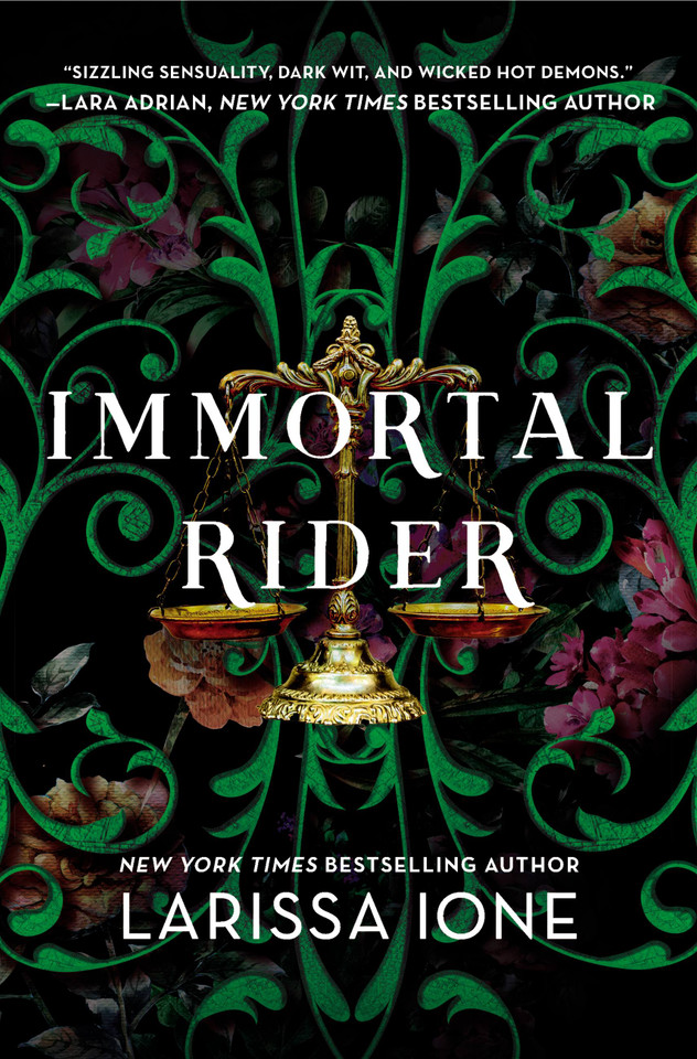 Immortal Rider (Four Horsemen #2) book cover by Larissa Ione