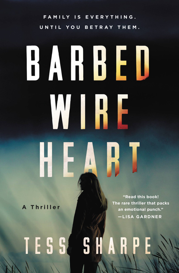 Barbed Wire Heart book cover by Tess Sharpe