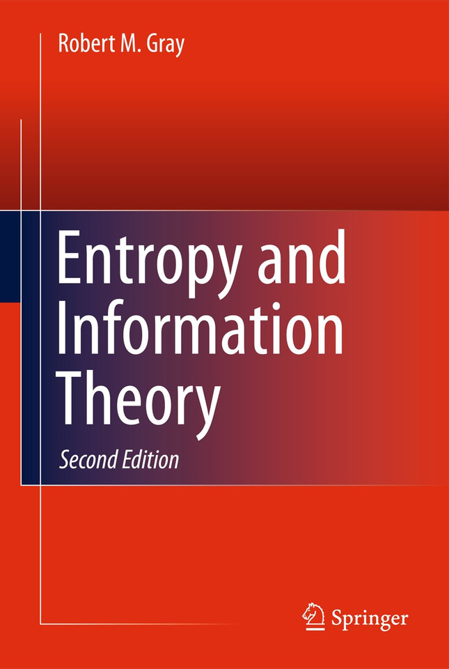 Entropy and Information Theory book cover by Robert M. Gray