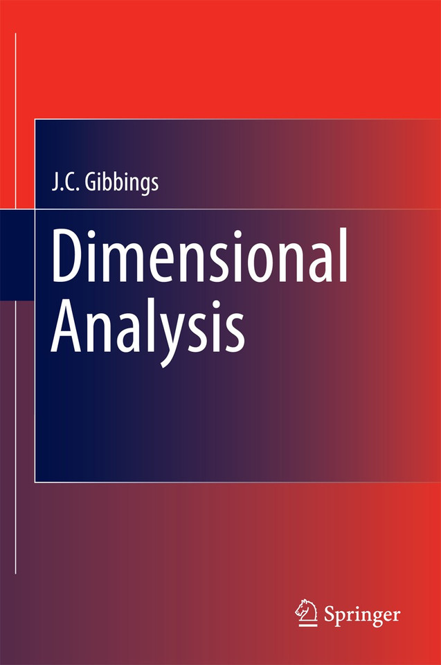 Dimensional Analysis book cover by J.C. Gibbings