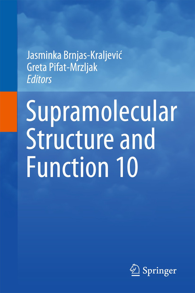 Supramolecular Structure and Function 10 book cover by 