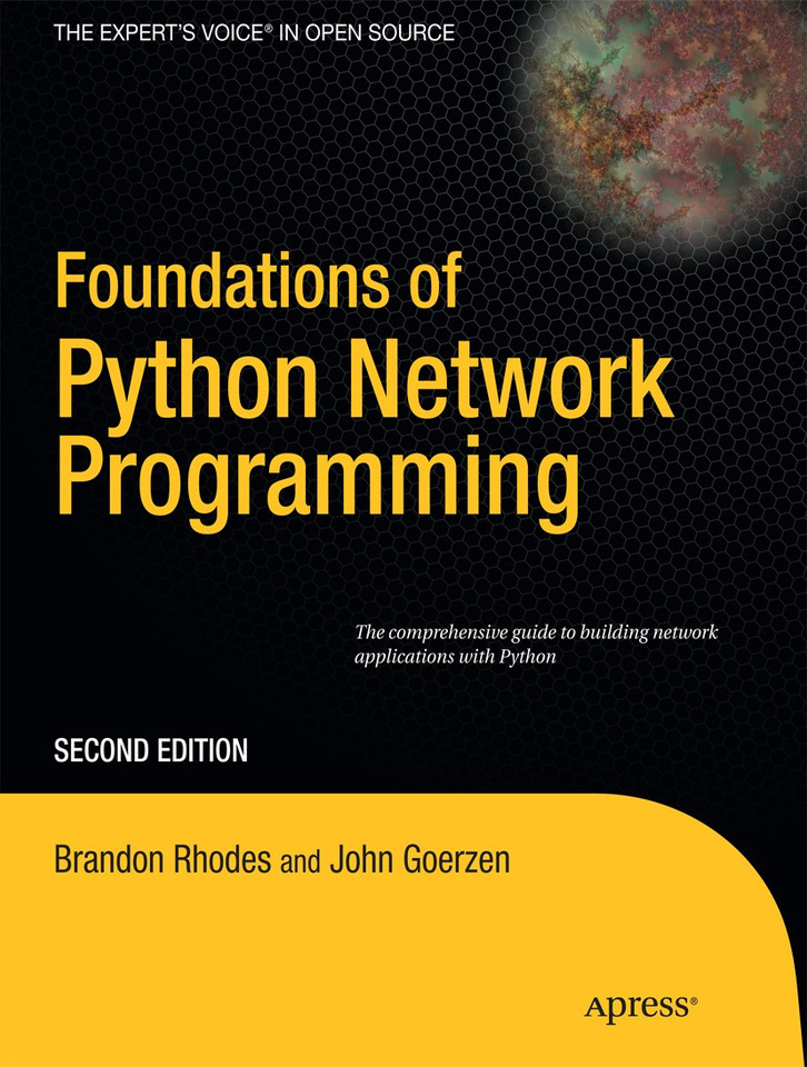 Foundations of Python Network Programming: The comprehensive guide to building network applications with Python book cover by John Goerzen, Tim Bower, Brandon Rhodes