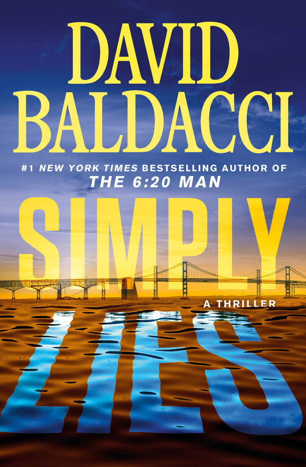 Simply Lies: A Psychological Thriller book cover by David Baldacci