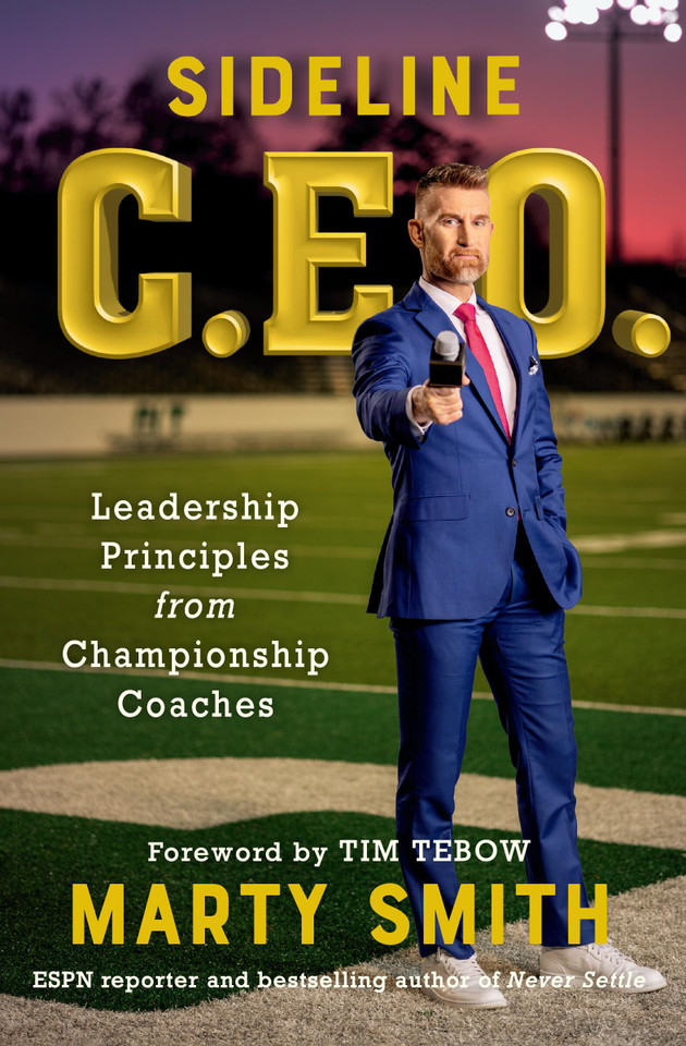 Sideline CEO: Leadership Principles from Championship Coaches book cover by Marty Smith