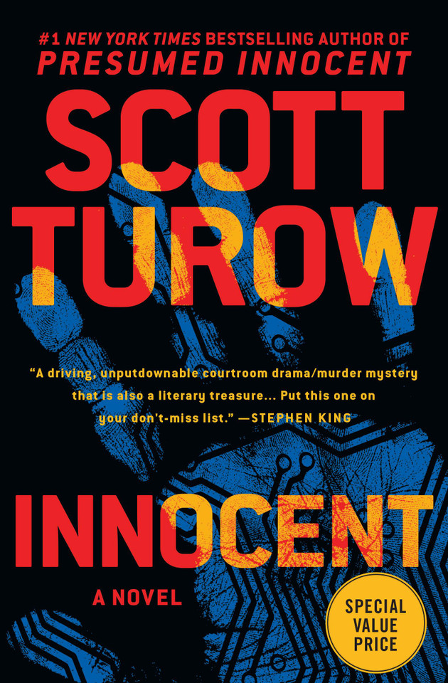 Innocent (Presumed Innocent) book cover by Scott Turow