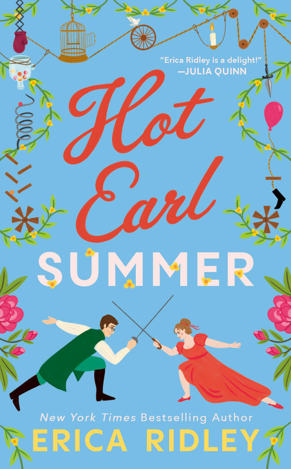 Hot Earl Summer book cover by Erica Ridley