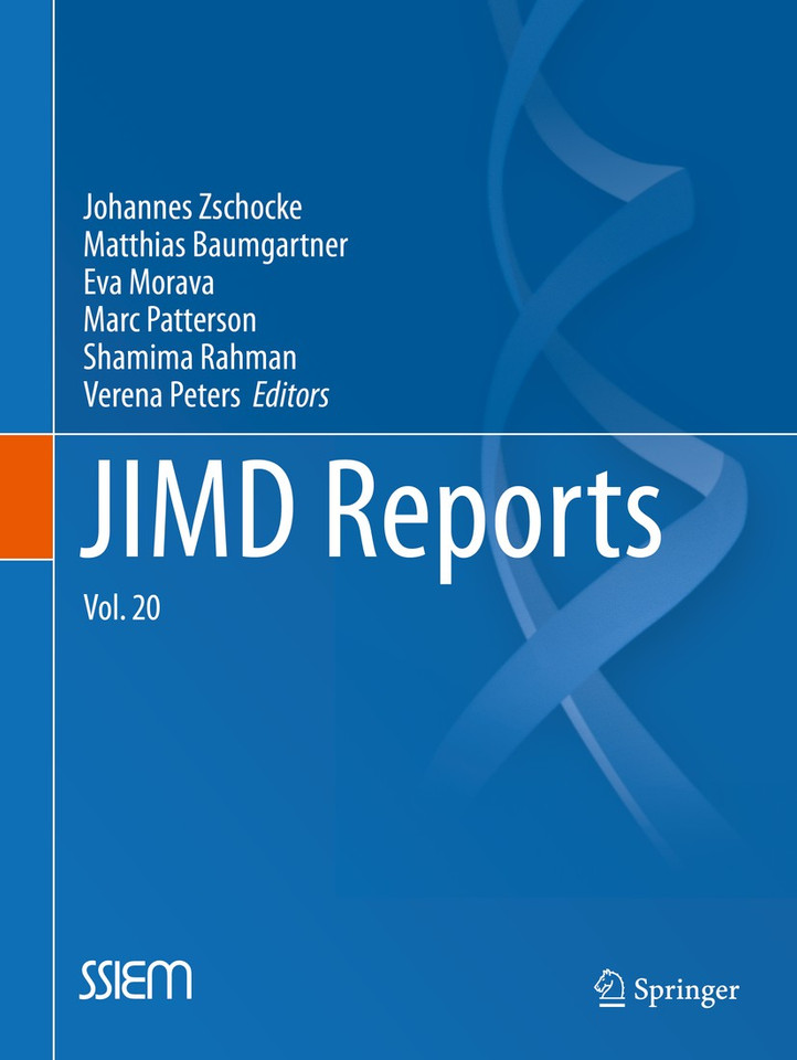 JIMD Reports, Volume 20 (JIMD Reports #20) book cover by 