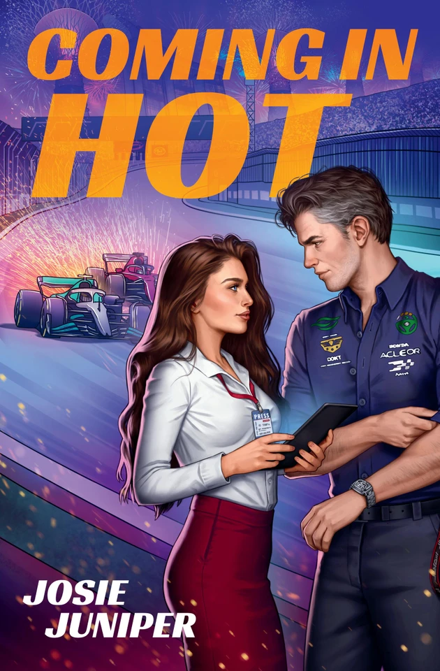 Coming in Hot (Frontrunners) book cover by Josie Juniper