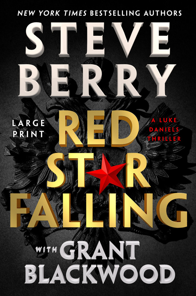 Red Star Falling book cover by Grant Blackwood, Steve Berry
