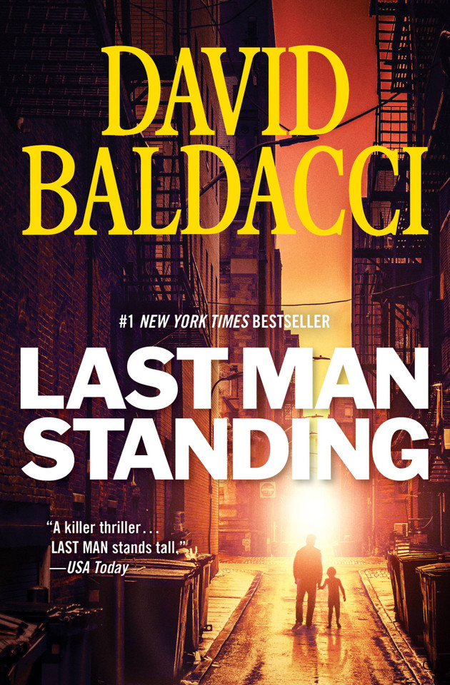 Last Man Standing book cover by David Baldacci