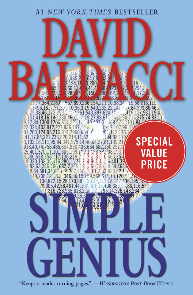 Simple Genius book cover by David Baldacci