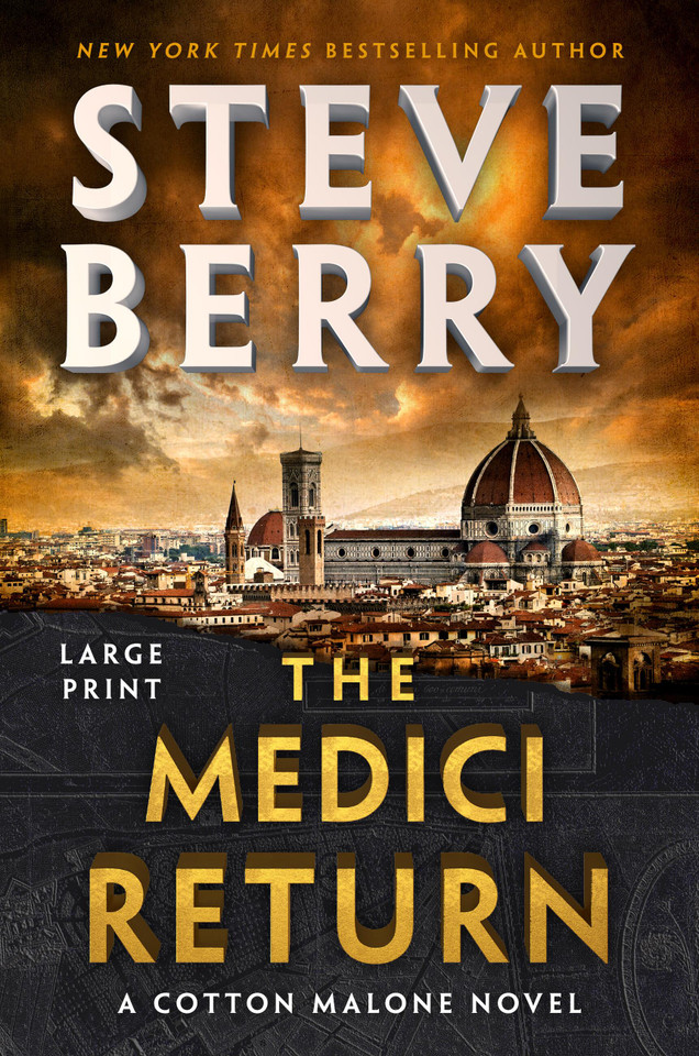 The Medici Return book cover by Steve Berry