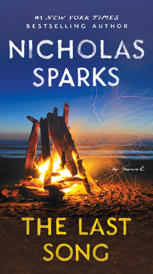 The Last Song book cover by Nicholas Sparks