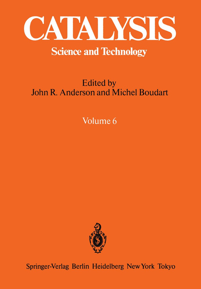 Catalysis: Science and Technology Volume 6 (Catalysis #6) book cover by John R. Anderson, Michel Boudart