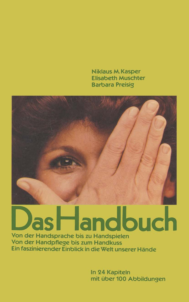 Das Handbuch book cover by KASPAR, MUSCHTER, PREISIG
