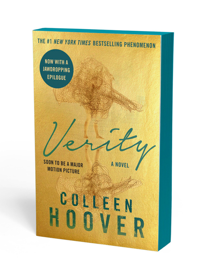 Verity book cover by Colleen Hoover