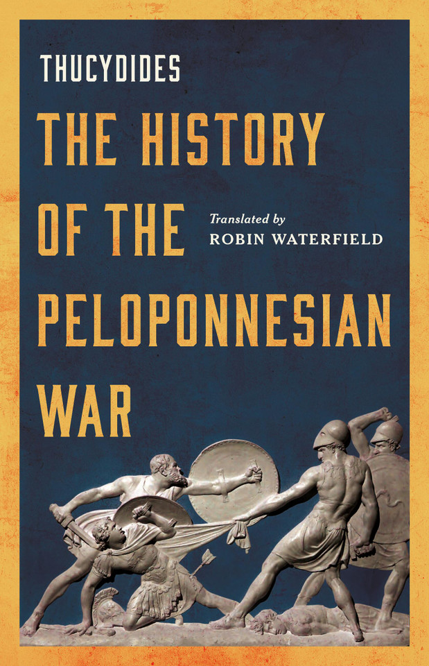 The History of the Peloponnesian War book cover by Thucydides