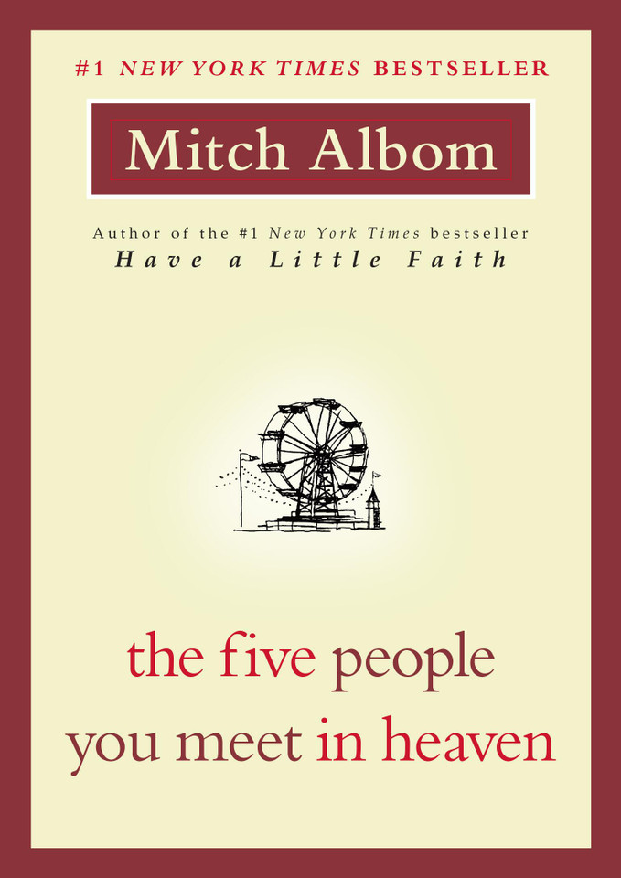The Five People You Meet in Heaven book cover by Mitch Albom