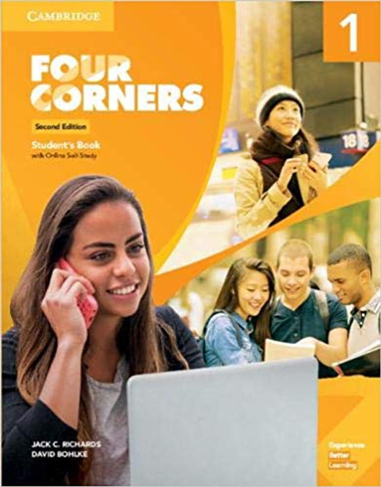 Four Corners Level 1 Student's Book with Online Self-Study (Revised) (2ND ed.) Cover Four Corners Level 1 Student's Book with Online Self-Study (Revised) (2ND ed.) Cover
