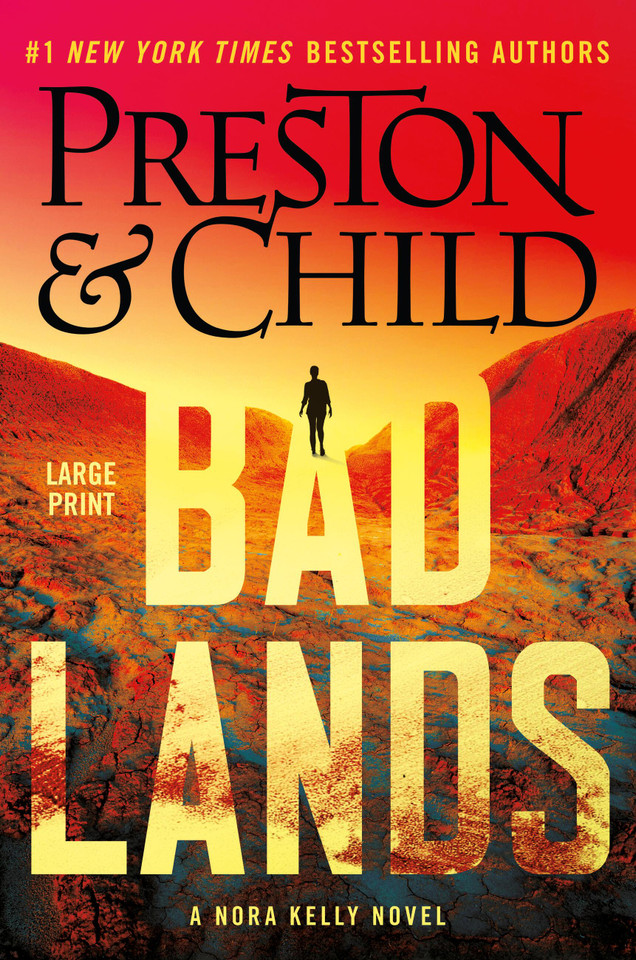 Badlands book cover by Douglas Preston, Lincoln Child