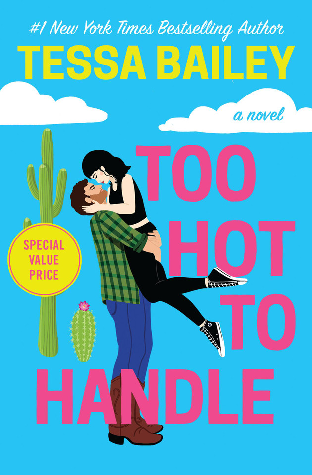 Too Hot to Handle book cover by Tessa Bailey