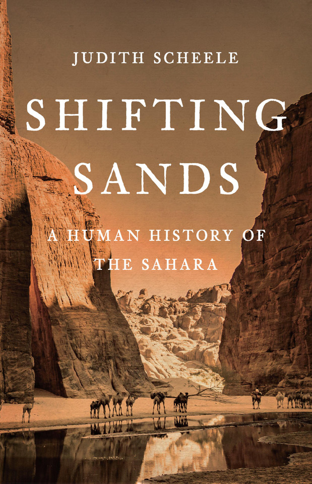 Shifting Sands: A Human History of the Sahara book cover by Judith Scheele