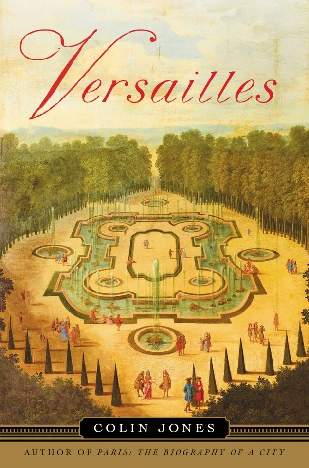 Versailles book cover by Colin Jones
