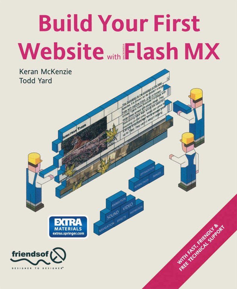 Build Your First Website with Flash MX book cover by Keran McKenzie, Todd Yard